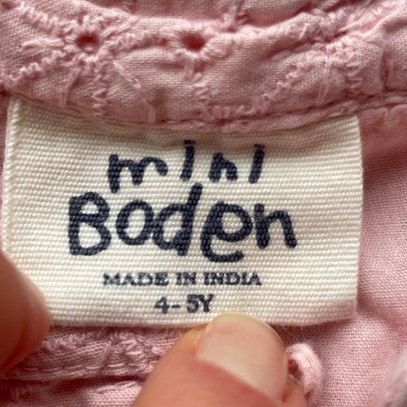 Mini Boden, girl’s top, size 4-5 years. - Picture 11 of 12